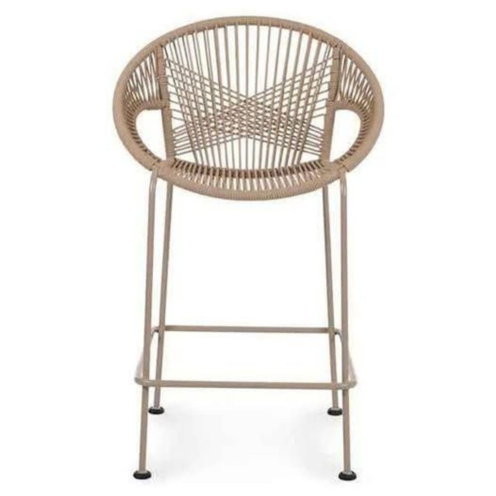 Article - Kasiko White Pepper Counter Stool (New In Box)